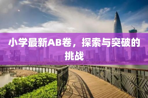 小学最新AB卷，探索与突破的挑战