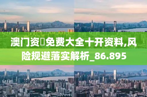 澳门资枓免费大全十开资料,风险规避落实解析_86.895