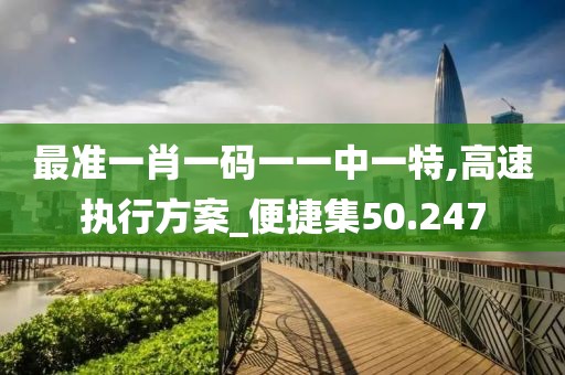 最准一肖一码一一中一特,高速执行方案_便捷集50.247