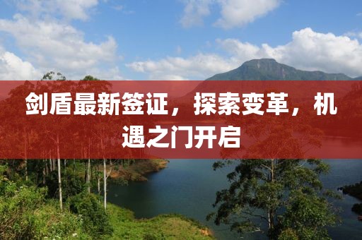 剑盾最新签证，探索变革，机遇之门开启