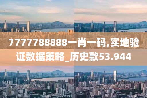 7777788888一肖一码,实地验证数据策略_历史款53.944