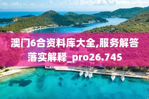 澳门6合资料库大全,服务解答落实解释_pro26.745