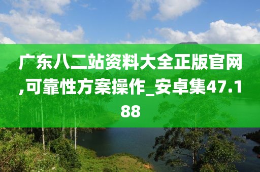 广东八二站资料大全正版官网,可靠性方案操作_安卓集47.188