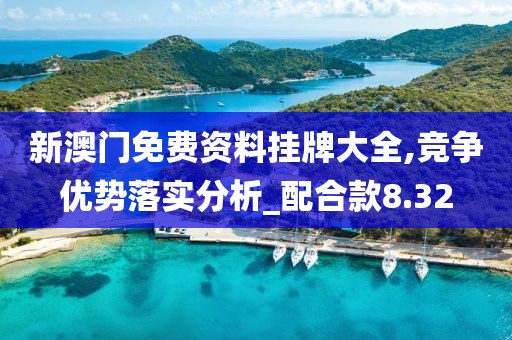 新澳门免费资料挂牌大全,竞争优势落实分析_配合款8.32