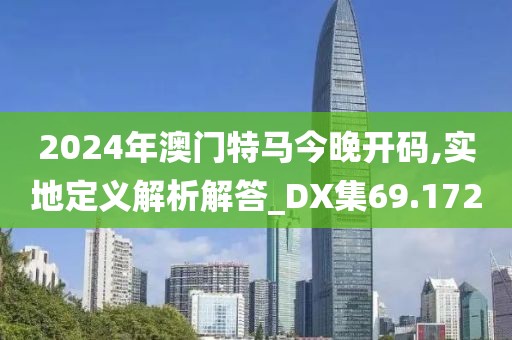 2024年澳门特马今晚开码,实地定义解析解答_DX集69.172