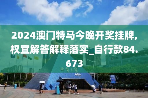 2024澳门特马今晚开奖挂牌,权宜解答解释落实_自行款84.673