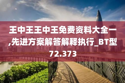 王中王王中王免费资料大全一,先进方案解答解释执行_BT型72.373