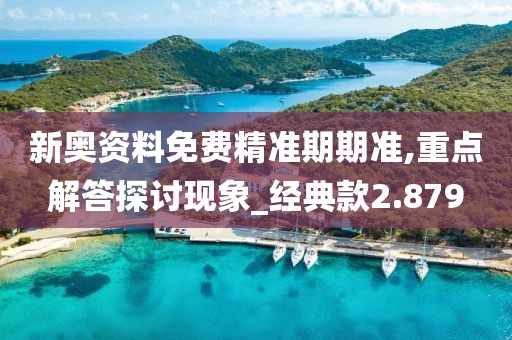 新奥资料免费精准期期准,重点解答探讨现象_经典款2.879