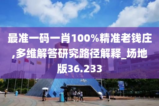 最准一码一肖100%精准老钱庄,多维解答研究路径解释_场地版36.233