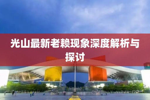 光山最新老赖现象深度解析与探讨