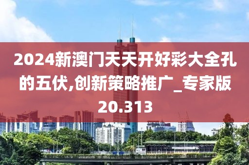 2024新澳门天天开好彩大全孔的五伏,创新策略推广_专家版20.313