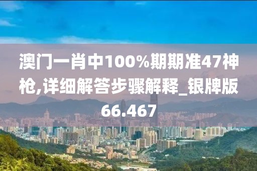 澳门一肖中100%期期准47神枪,详细解答步骤解释_银牌版66.467