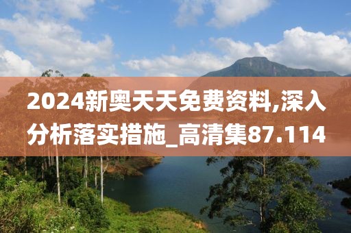 2024新奥天天免费资料,深入分析落实措施_高清集87.114