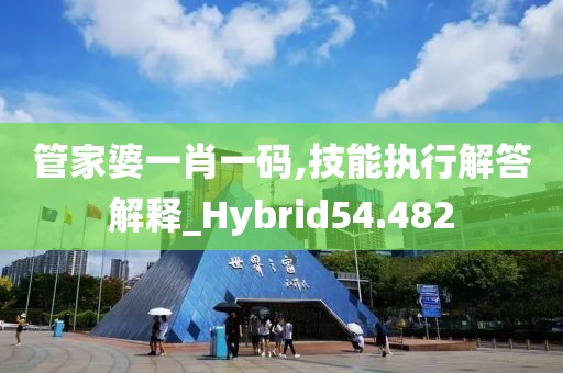 管家婆一肖一码,技能执行解答解释_Hybrid54.482