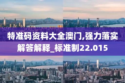 特准码资料大全澳门,强力落实解答解释_标准制22.015