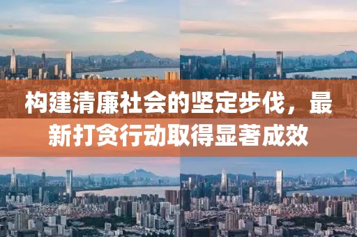构建清廉社会的坚定步伐，最新打贪行动取得显著成效