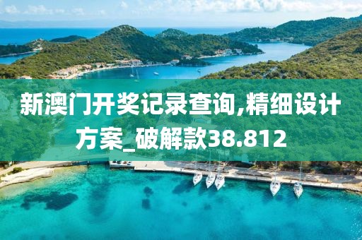 新澳门开奖记录查询,精细设计方案_破解款38.812