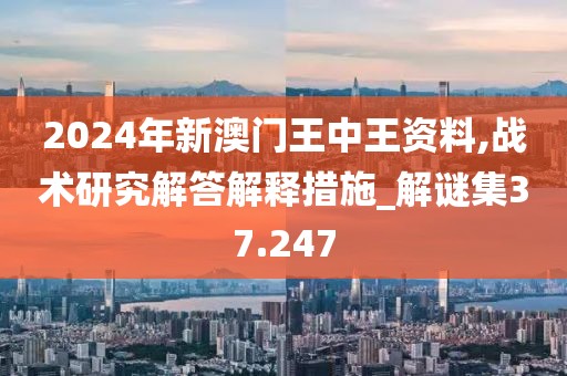 2024年新澳门王中王资料,战术研究解答解释措施_解谜集37.247