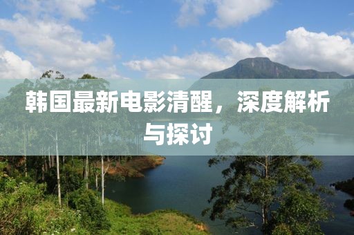 韩国最新电影清醒，深度解析与探讨