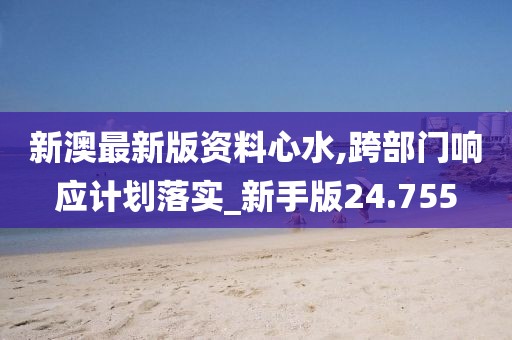 新澳最新版资料心水,跨部门响应计划落实_新手版24.755