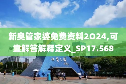 新奥管家婆免费资料2O24,可靠解答解释定义_SP17.568