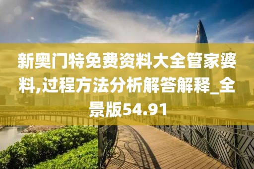 新奥门特免费资料大全管家婆料,过程方法分析解答解释_全景版54.91
