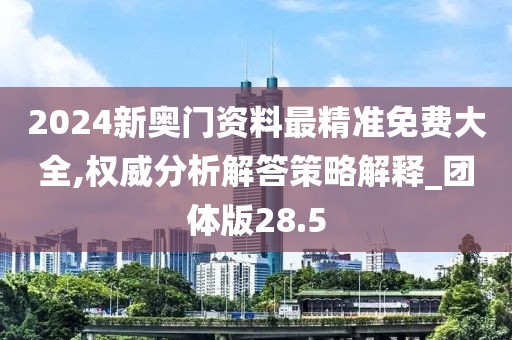 2024新奥门资料最精准免费大全,权威分析解答策略解释_团体版28.5