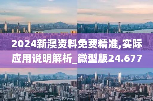 2024新澳资料免费精准,实际应用说明解析_微型版24.677