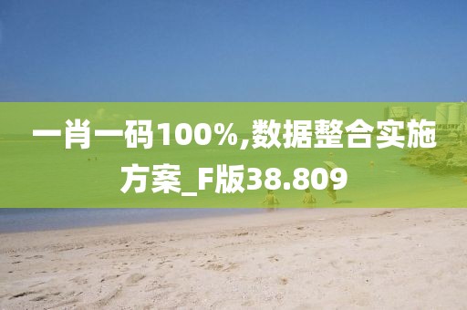 一肖一码100%,数据整合实施方案_F版38.809