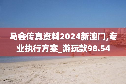 马会传真资料2024新澳门,专业执行方案_游玩款98.54