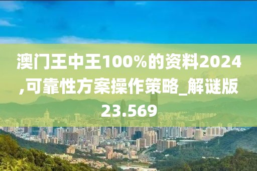 澳门王中王100%的资料2024,可靠性方案操作策略_解谜版23.569