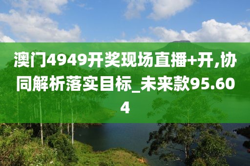 澳门4949开奖现场直播+开,协同解析落实目标_未来款95.604
