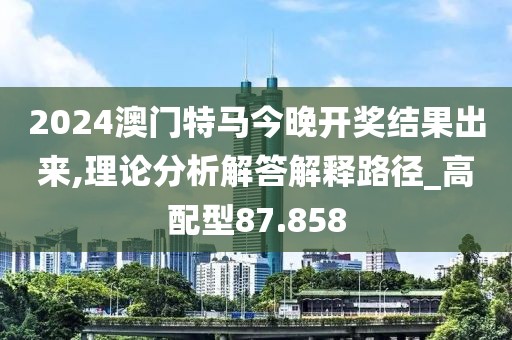 2024澳门特马今晚开奖结果出来,理论分析解答解释路径_高配型87.858
