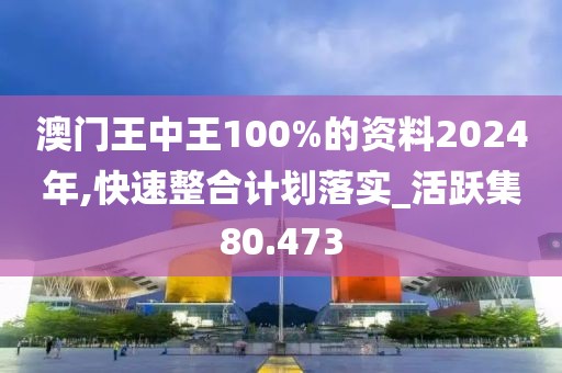 澳门王中王100%的资料2024年,快速整合计划落实_活跃集80.473