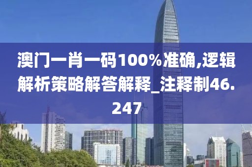 澳门一肖一码100%准确,逻辑解析策略解答解释_注释制46.247