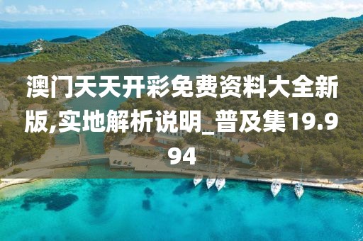 澳门天天开彩免费资料大全新版,实地解析说明_普及集19.994
