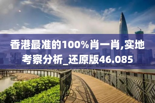 香港最准的100%肖一肖,实地考察分析_还原版46.085