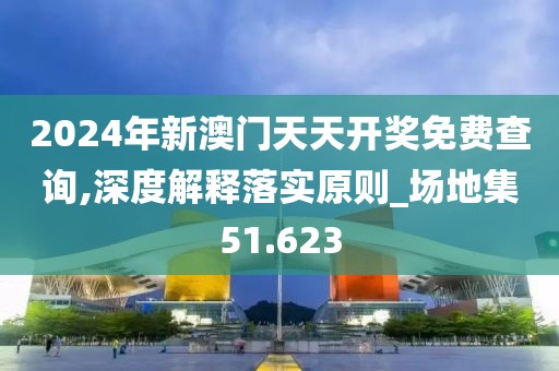 2024年新澳门天天开奖免费查询,深度解释落实原则_场地集51.623