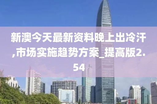 新澳今天最新资料晚上出冷汗,市场实施趋势方案_提高版2.54