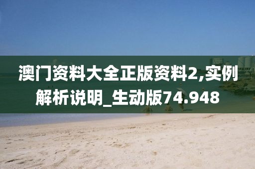 澳门资料大全正版资料2,实例解析说明_生动版74.948