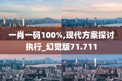一肖一码100%,现代方案探讨执行_幻觉版71.711