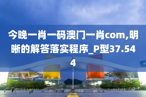 今晚一肖一码澳门一肖com,明晰的解答落实程序_P型37.544