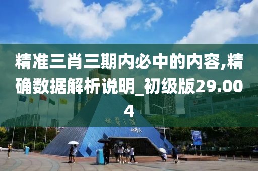 精准三肖三期内必中的内容,精确数据解析说明_初级版29.004