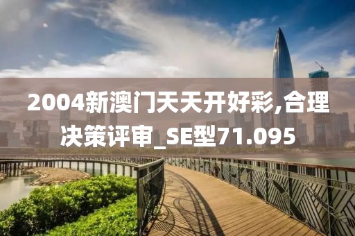 2004新澳门天天开好彩,合理决策评审_SE型71.095