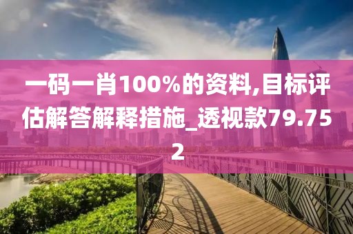 一码一肖100%的资料,目标评估解答解释措施_透视款79.752