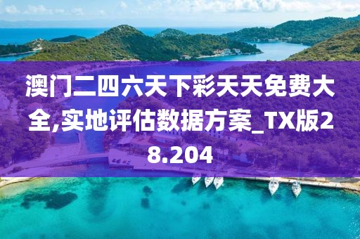 澳门二四六天下彩天天免费大全,实地评估数据方案_TX版28.204