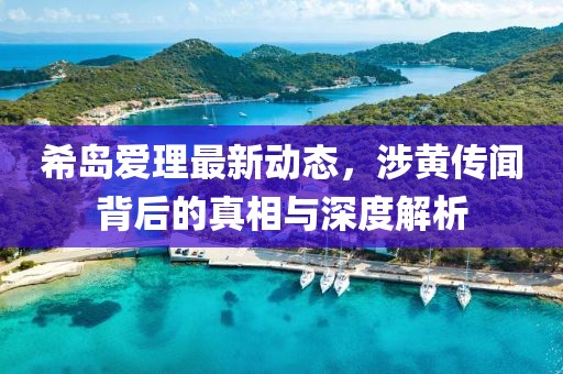 希岛爱理最新动态，涉黄传闻背后的真相与深度解析