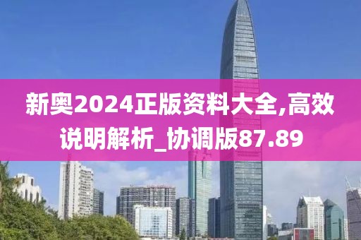 新奥2024正版资料大全,高效说明解析_协调版87.89