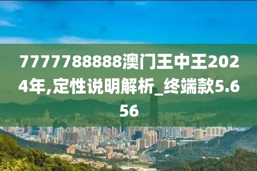 7777788888澳门王中王2024年,定性说明解析_终端款5.656