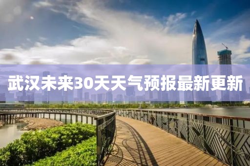 武汉未来30天天气预报最新更新